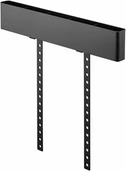 Yamazaki Jitsugyo TV Back Remote Control Rack Black W50XD4XH58cm Smart TV Above Rack Above TV Storage 4879 Approx. чёрный