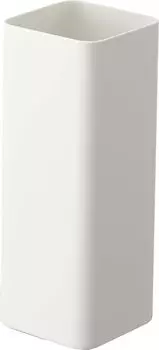 Yamazaki Jitsugyo 5447 Магнитный держатель для стеклоочистителя, белая башня, плавающее хранилище, простая установка, прибл.. Ш6.3XГ6.3XВ16см белый