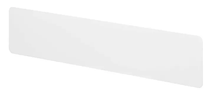 Yamazaki Jitsugyo 5530 Настенная стальная панель с крючком, широкая, белая, приблизительная. W70XD1.6XH15cm Tower Wall Storage Небольшое место для хранения вещей