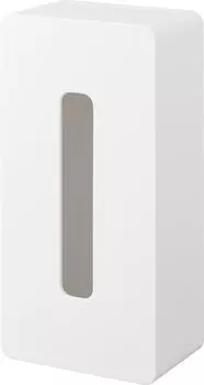 Yamazaki Jitsugyo 5587 Film Hook Tissue Case Regular Size White xx Tower Tissue Box Kitchen Paper Floating Storage Appliances. Ш26.2 Г13.2 В8.3см