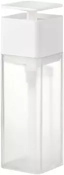 Yamazaki Jitsugyo 5592 Одноручный диспенсер для пленки с крючками, белый, приблизительный. Диспенсер для тарелок W5.5XD6XH18.5cm Easy Refill