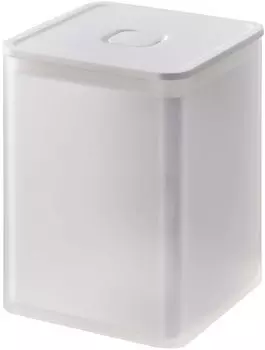 Yamazaki Jitsugyo 5726 Magnetic Tongs Valve Sealed Canister White Tower Refill Sealed Easy to Can Be Disassembled and Washed & Approx. W9.2XD9.2XH12cm