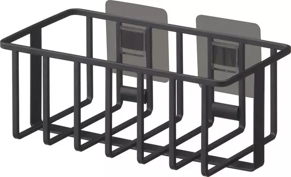 Yamazaki Jitsugyo 5996 Крючок для пленки Стеллаж для хранения туалетных принадлежностей Черный Приблизительно. Ш 21 x Г 11,2 x В 8,3 см (Крючок для пленки в комплект не входит) Коллектив башни