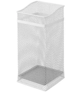 Yamazaki Jitsugyo 7928 Square Mesh White Ш20 x Г20 x В43 см Подставка для зонта узкая, квадратная, у входа, прибл. белый