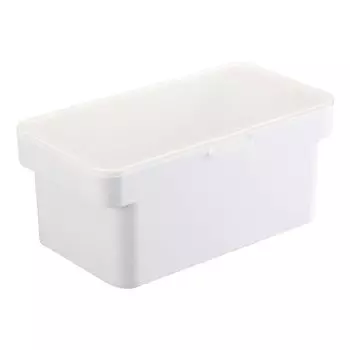Yamazaki Jitsugyo Airtight Pet Food Stocker with Measuring Cup White W28 x x lid is Tower Food Stocker Storage Container 5609 1.5kg Approx. D16.5