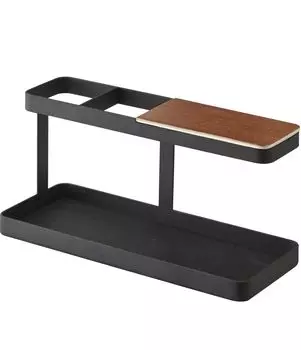 Yamazaki Jitsugyo Desk Bar черный xx Tower 2300 приблизительно. Ш24,5 Г9,7 В11,3 см чёрный