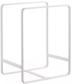 Yamazaki Jitsugyo Dish Stand Dish Rack Tower L White 2268