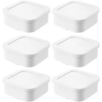 Yamazaki Jitsugyo Easy to Warm Standing Frozen Rice Container Single Tower White of Safe with Colander 1471 x 3 [Set 6] Dishwasher/Microwave белый