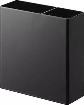 Yamazaki Jitsugyo Film Hook Kitchen Tool Holder Black Main x x H14cm Tower Kitchen Tools All Together Floating Storage 2158 Body Approx. W13.5 D5.5