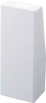 Yamazaki Jitsugyo Fire Extinguisher Stand White W21 x D15 x H52cm Tower Fire Extinguisher Installation Stand Fire Extinguisher Cover with Label 1955 белый