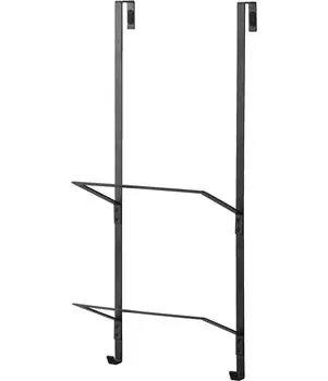 Yamazaki Jitsugyo Fitness Goods Storage Hanger Black W25 x D19 x H62cm Tower Door Hanger Closet Training Mat Storage 1988 Approx. чёрный