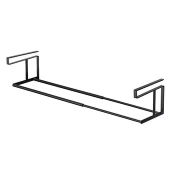 Yamazaki Jitsugyo плавающая телескопическая стойка для обуви черная башня телескопическая стойка для обуви экономия места 5632 прибл.. Ш45.5~80XГ20.5XВ15.5см чёрный