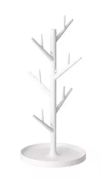 Yamazaki Jitsugyo Glass Stand Brunch White 7988 белый