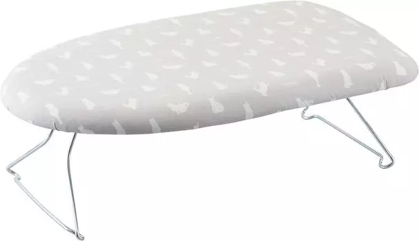 Yamazaki Jitsugyo легкая гладильная доска из стальной сетки Neko Press серая 60X36X19 см 2641 (Ямадзаки) Прибл. серый