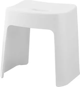 Yamazaki Jitsugyo легко моющееся магнитное кресло для ванны SH32 белое Ш33 x Г27 x В32см плавающее сиденье для хранения легко моется 1653