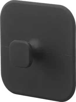 Yamazaki Jitsugyo Магнитная кухонная силиконовая губка черная Ш9,5 x Г9,5 x В3 см Башня для посудомоечной машины Плавающее хранение для мытья посуды 1845