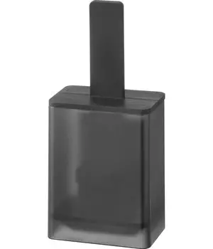 Yamazaki Jitsugyo Магнитная масляная вытяжка черного цвета Ш6 x Г4,2 x В14,4 см Башня для хранения, пригодная для мытья в посудомоечной машине, изготовлена из силикона 1677