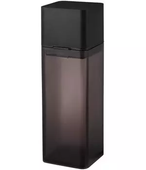 Yamazaki Jitsugyo многоразовая приправа, легко разбирается и моется, бутылка 4843, 250 мл, черная, прибл.. 5.5X5.7X17.2см, башня, герметичная,