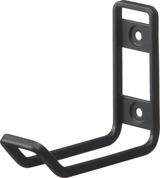 Yamazaki Jitsugyo настенный крючок для хранения туалетных принадлежностей черный приблизительно. Ш3 x Г9 x В7,5 см. Дополнительное сиденье для унитаза. Хранение чистящих средств. 6014