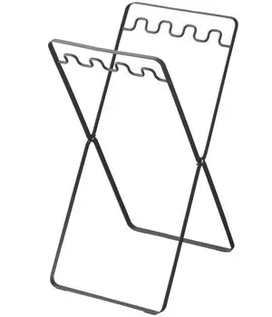 Yamazaki Jitsugyo Plastic Bag Stand Black W24 x D31 x H48cm Tower 6341 Approx. чёрный