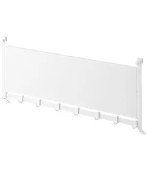 Yamazaki Jitsugyo Range Hood Steel Panel Hook White xx Tower Floating Storage Kitchen Panel Magnet Storage 1733 & W55.3 D4.3 H22.7cm (Крючок в комплекте)