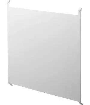 Yamazaki Jitsugyo Range Hood Steel Panel White xx H57cm Tower Floating Storage Kitchen Panel Magnet Storage 1735 W51.9 D4.3 (Крючок в комплекте) белый