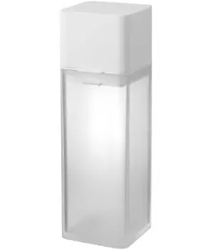 Yamazaki Jitsugyo Refillable Seasoning Approximately Easy to Can Be Disassembled and Washed for 250ml 4842 Bottle, White, 5.5X5.7X17.2cm, Tower,