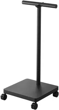 Yamazaki Jitsugyo Schoolbag Storage Wagon Black W26 x D26 x H61cm using Smart Next to the table Under the table Schoolbag storage 5833 (Yamazaki) чёрный