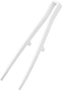 Yamazaki Jitsugyo силиконовые палочки для еды щипцы S белые Ш5.3 x Г2 x В20см башня можно мыть в посудомоечной машине плавающий наконечник кухонные щипцы маленький размер 1598