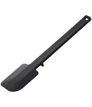 Yamazaki Jitsugyo силиконовый шпатель черный x D2 x H26см башенный резиновый шпатель термостойкий 4277 (Ямадзаки) приблизительно. В5.5 чёрный