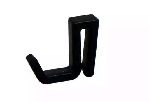 Yamazaki Jitsugyo Spare Hook W25mm Set of 6 Black Parts Hook Only 3043 (Main) Approx. W2.5XD2.2XH0.55cm чёрный