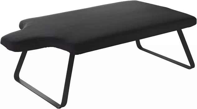 Yamazaki Jitsugyo Steel Mesh Ironing Board Tower Black W70XD36XH21cm Tower with hanger hook Can be stored in closet 4933 Human-shaped Approx. чёрный