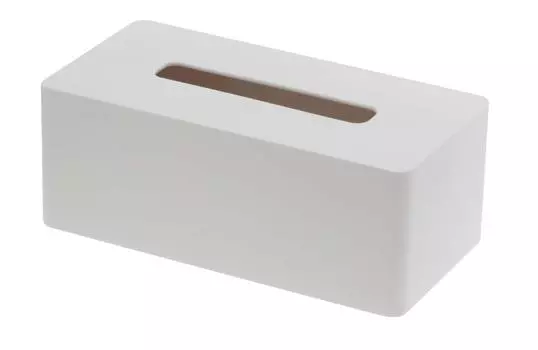 Yamazaki Jitsugyo Thick Compatible Tissue Case White W26 x D13 x H10cm Tower Moisturizing Tissue Tissue 3901 (Yamazaki) Approx. белый