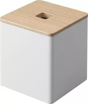 Yamazaki Jitsugyo Tissue Toilet Paper Case, который можно снять сверху Natural xx RIN Tissue Toilet Paper Case Square 2002 (Ямадзаки) &