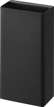 Yamazaki Jitsugyo [В комплект входят пинцет для гипсокартона и шурупы для дерева] Совместим со стенами из гипсокартона, держатель для унитаза, черный, прибл.. Ш8.5 х