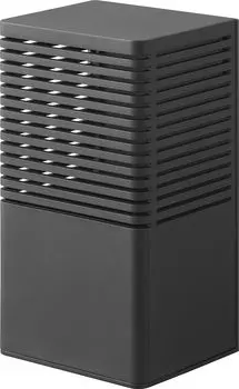 Yamazaki Jitsugyo [В комплект входят пинцет для гипсокартона и шурупы для дерева] Футляр для дезодоранта для стен из гипсокартона, L, черный, прибл.. Ш11 x Г9,5 x В20,3 см