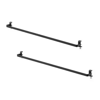 Yamazaki Jitsugyo вешалка для сушки одежды в помещении, комплект из 2 штук, подвесьте на перемычку и закрепите винтами, сушка белья, черная, 5620 x 2 чёрный