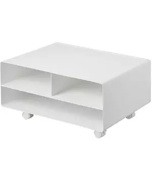 Ямазаки Дзицугё (Ямадзаки) Стойка для хранения двухсторонних принтеров, белая, прибл.. Ш48XГ37XВ19см Башня 4348