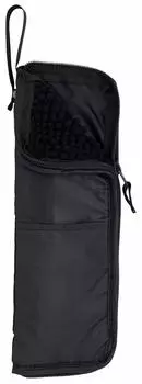 Yamazaki Sangyo Folding Umbrella Case SUSU Antibacterial S Compatible with Standard Size Umbrellas Plain Black 191284 (Maximum 24cm)
