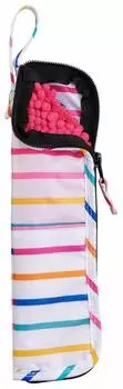 Yamazaki Sangyo Folding Umbrella Case SUSU Antibacterial XS Compatible with Compact Slim Umbrellas Colorful Border 191215 (Maximum 23cm)