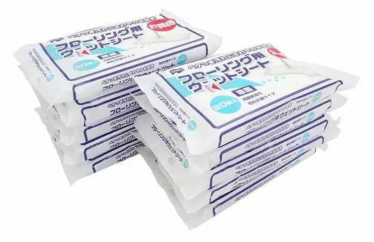 Yamazaki Sangyo Wet sheet оптом купить комплект из 20 листов x 10 всего 200 листов 169979 напольные покрытия, мешки, белый