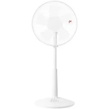 Yamazen 30cm Living Room Fan (Push Button Switch) (3 Air Volume Levels) with Timer White YLT-C30(W)