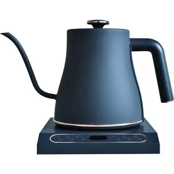 [Yamazen] Electric Kettle Electric Pot 0.8L (Power Consumption 1200W Temperature Adjustment FunctionHeat Retention Function) Drip Kettle Narrow