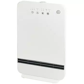 Yamazen Large Air Volume Ceramic Heater (Human Detection Sensor) (2-step Output Switching) (Turbo Mode/Silent Mode) (Off Timer Up to 4 Hours) (5 Hour