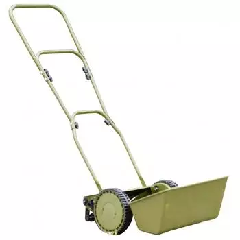 [Yamazen] Ручная газонокосилка, газонокосилка, ширина кошения 200 мм, 5 уровней регулировки высоты кошения, 2 уровня регулировки высоты, 5 лезвий барабана, Ea