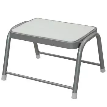 Yamazen Step Stool Width 43 x Depth x Height 25cm Stool Load Capacity 100kg Stackable Finished Product White 35.5 DPT-38(WH)