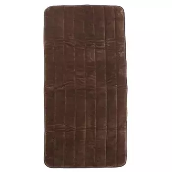 Yamazen Washable Anywhere Carpet 180 x 80cm Flannel Finish Fully Washable Comes with Controller Hot Carpet Electric Mat Brown YWC-191F(T)