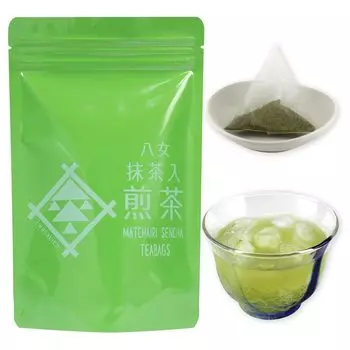 Yame tea tea bag Matcha containing Sencha tea pack Tea Green tea Iwasakien Seicha Kyushu Fukuoka tea leaves Yame tea Also recommended for cold brew