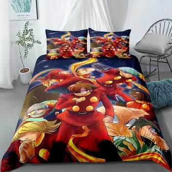 Yame Yukana Duvet Cover Set without sheet King Queen Double Full Twin Single Size Bed Linen Set 140x210cm