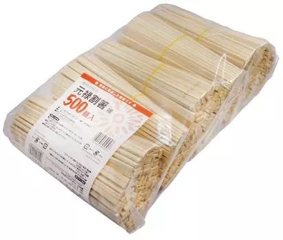 Yanagi Products Disposable Chopsticks Genroku 20cm 500 servings Commercial use Large capacity VI-027